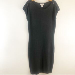 Spiegel Charcoal gray sleeveless dress size M